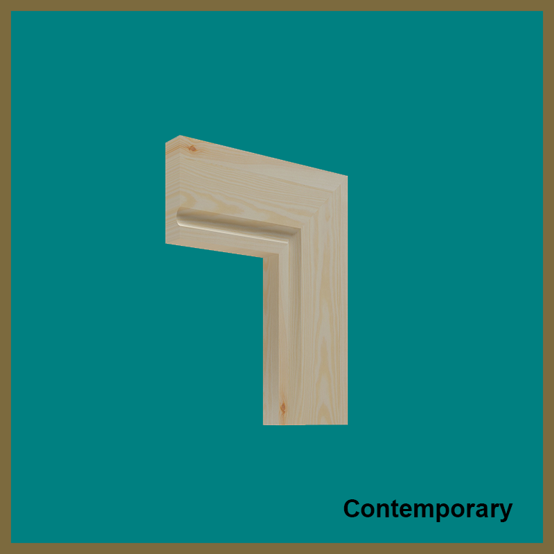 Contemporary Pine Architrave