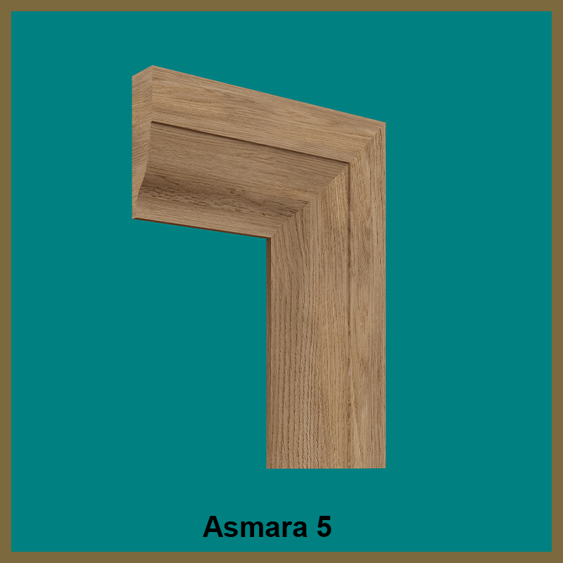 Asmara 5 Walnut Architrave