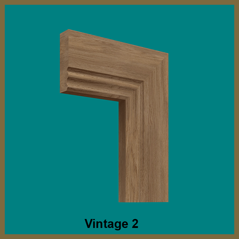 Vintage 2 Walnut Architrave