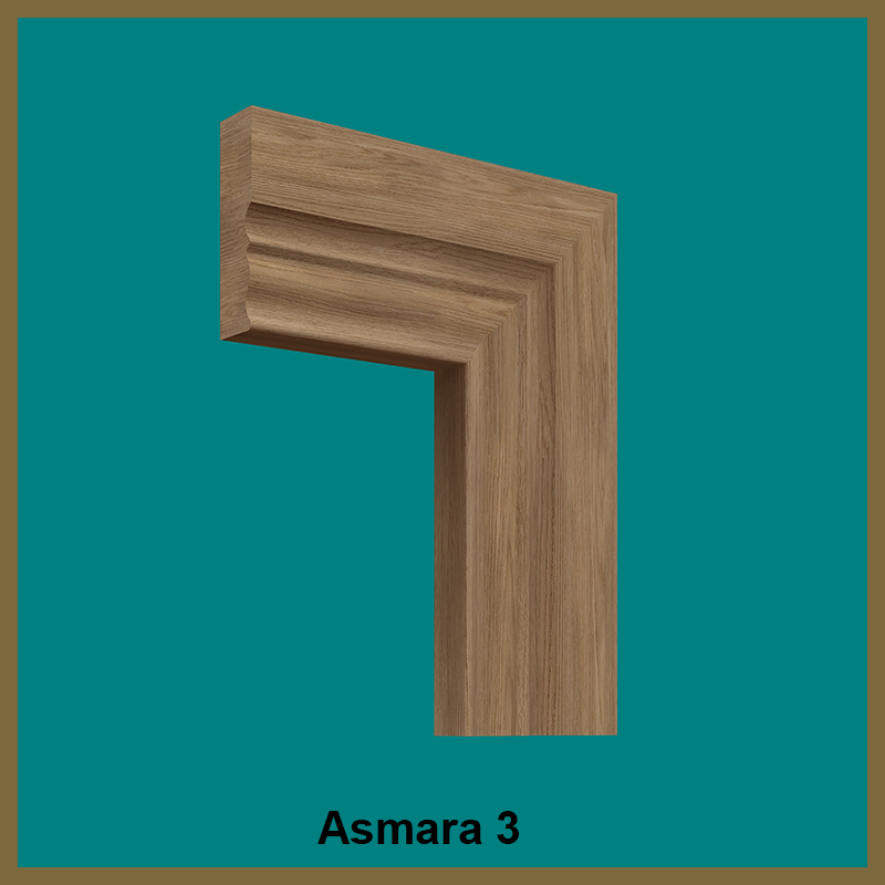 Asmara 3 Walnut  Architrave