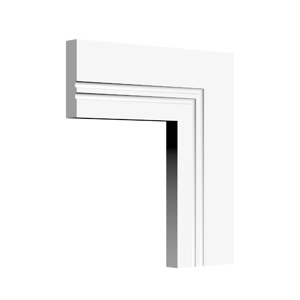 Edge 2x2 C 3 Groove Architrave