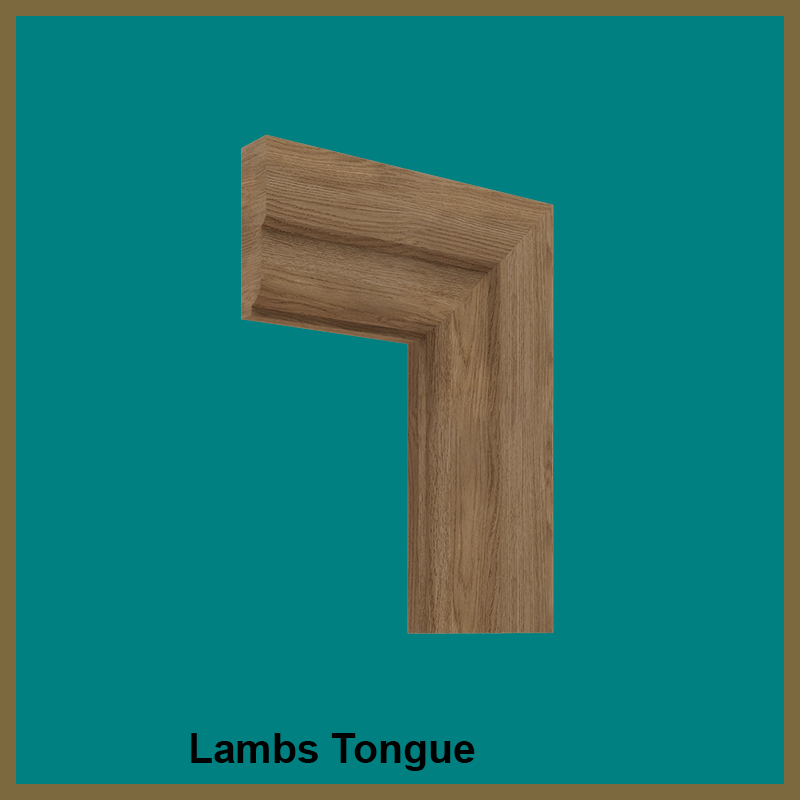 Lambs Tongue Walnut Architrave