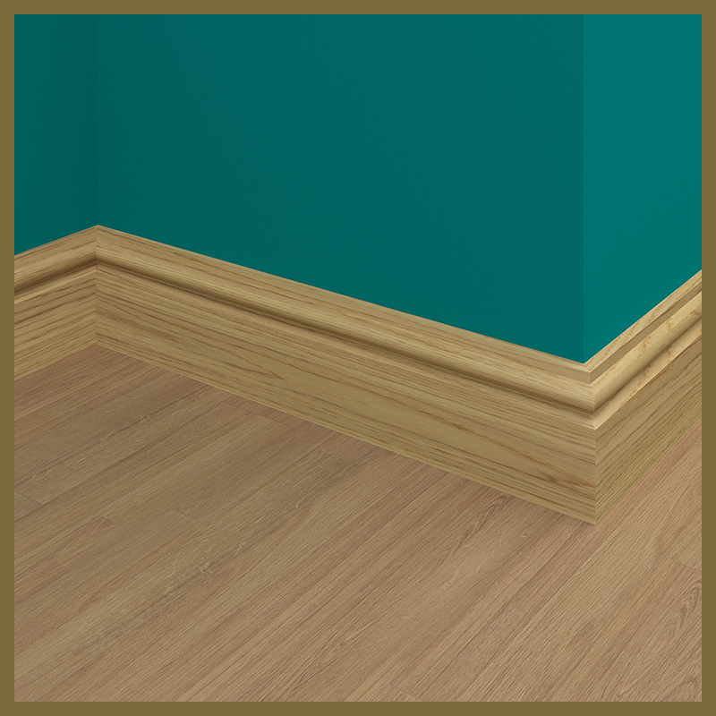 Torus 1 Oak Skirting Board