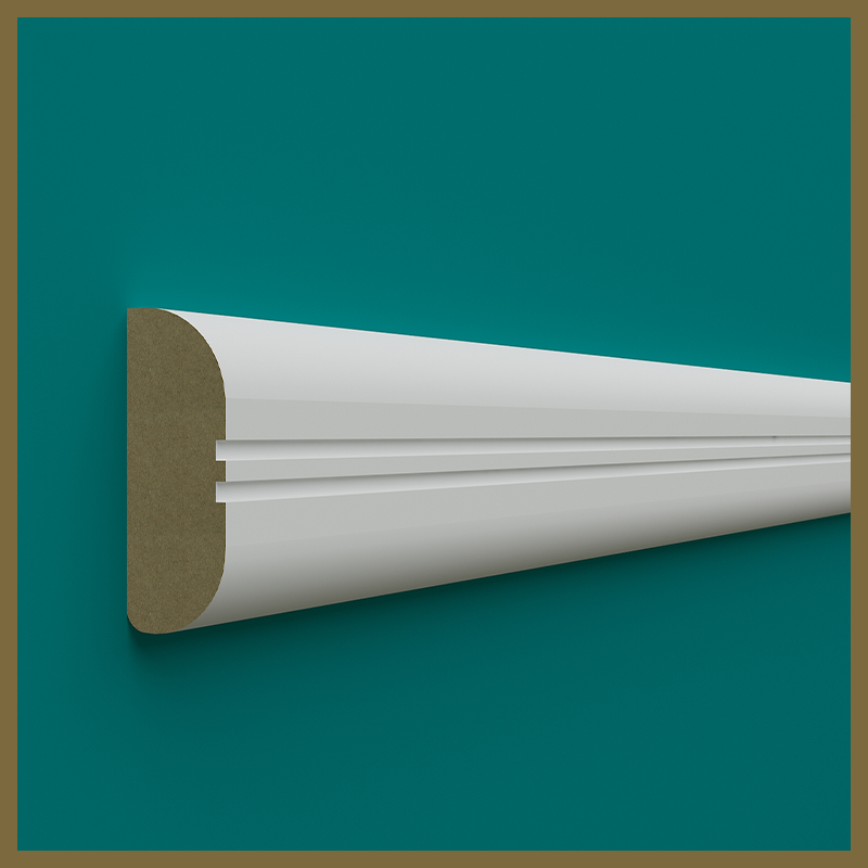 Bullnose Groove Dado Rail