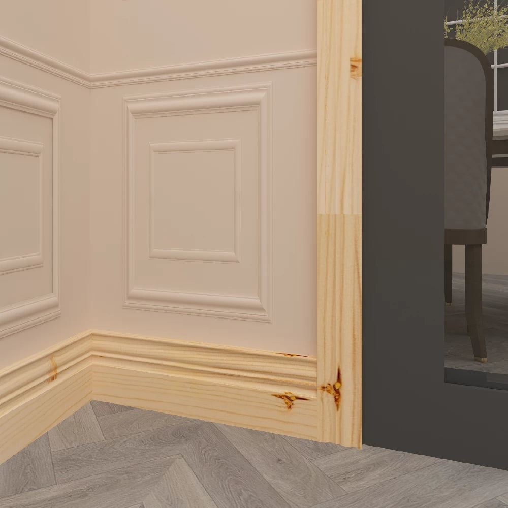 Asmara 3 Pine Skirting Board