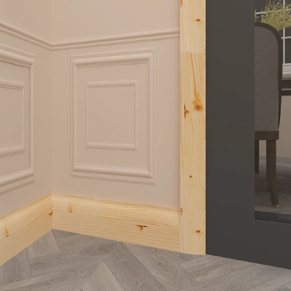 Asmara 5 Pine Skirting Board