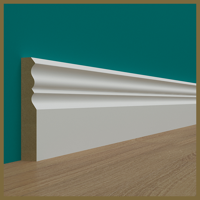 Profile 3 MDF Skirting Board