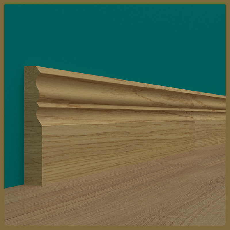 Profile 3 Oak Skirting Board