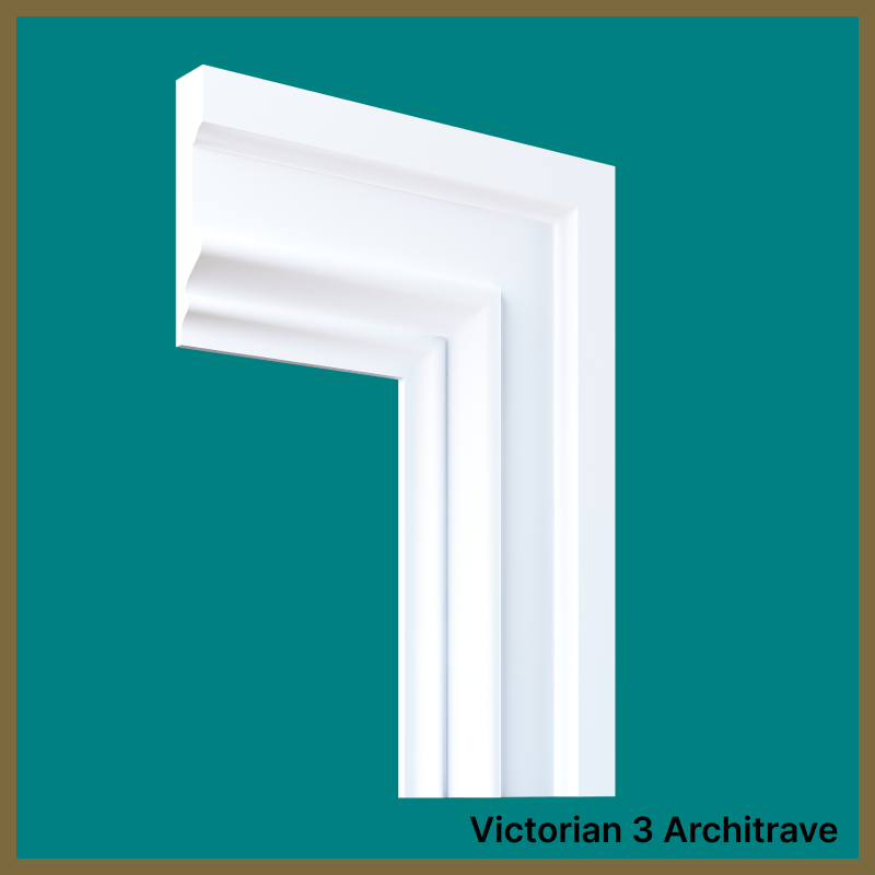 Victorian 3 MDF Architrave