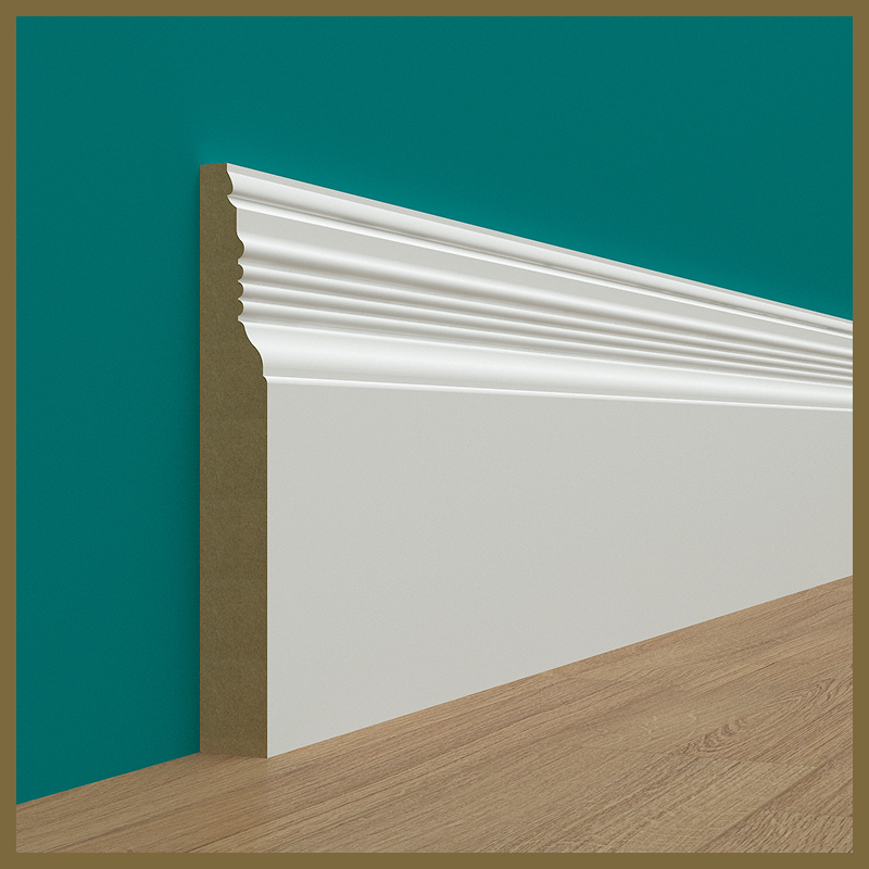 Large Poineer MDF Skirting Board