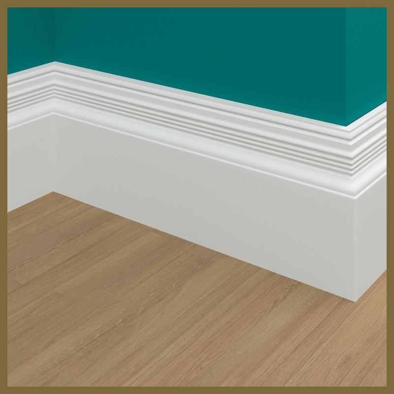 Large Poineer MDF Skirting Board