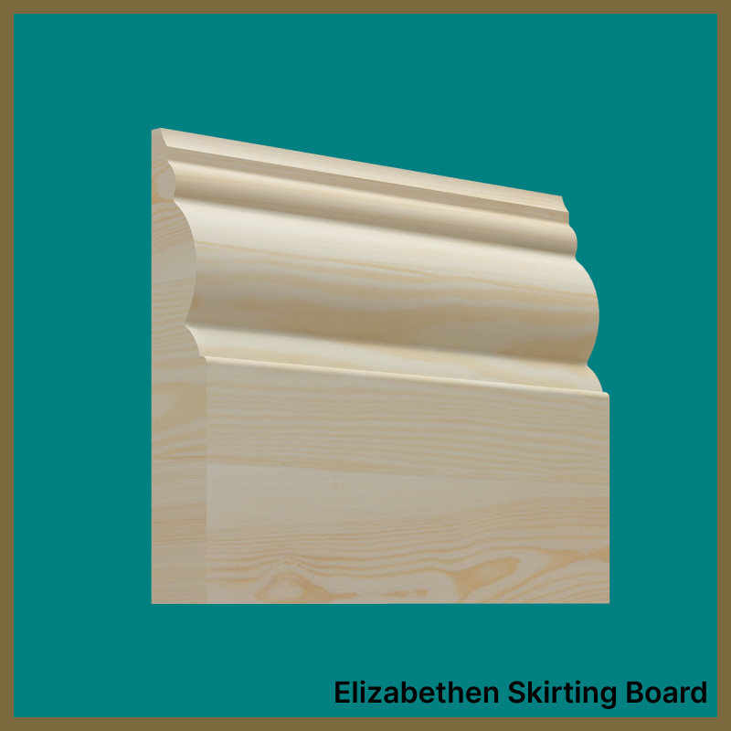 Elizabethen Pine Skirting Board