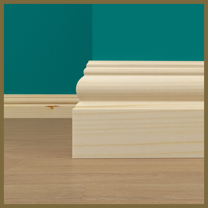 Elizabethen Pine Skirting Board