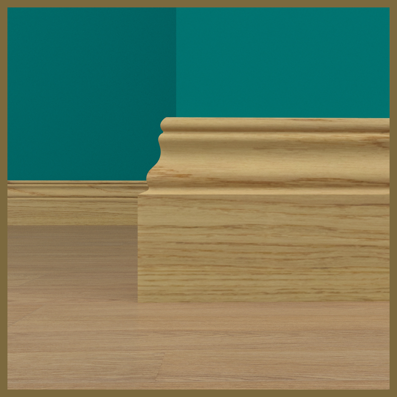 Oscar Oak Skirting Board