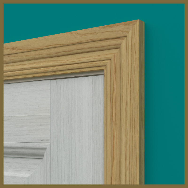 Reeded 2 Oak Architrave
