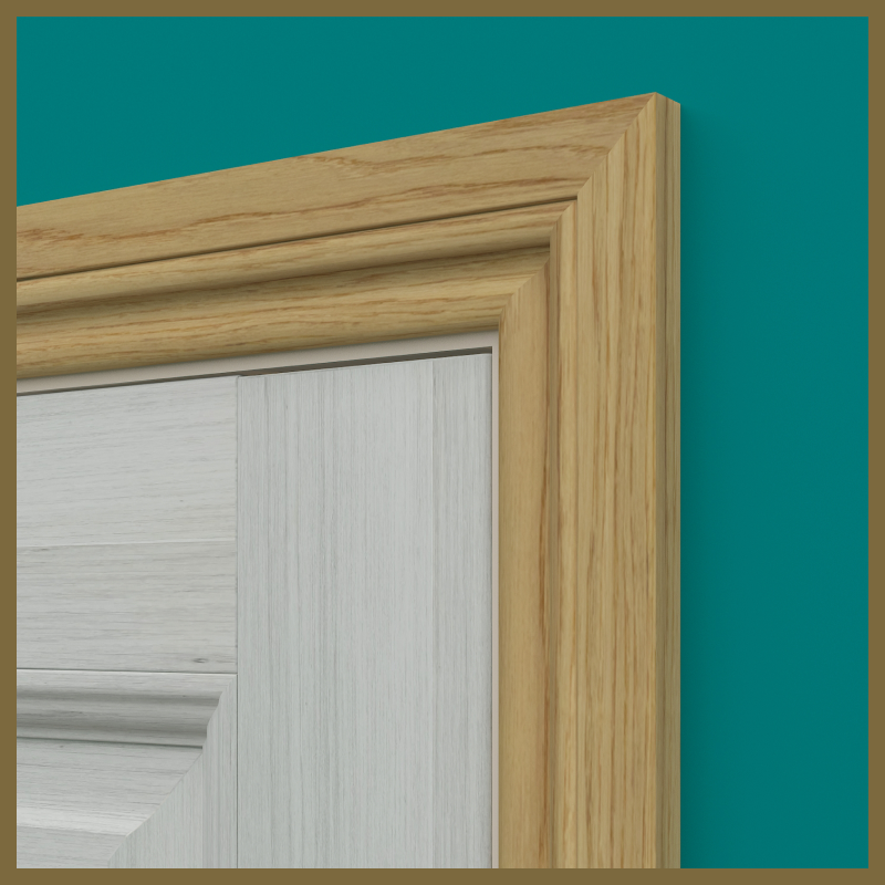 Reeded Oak Architrave