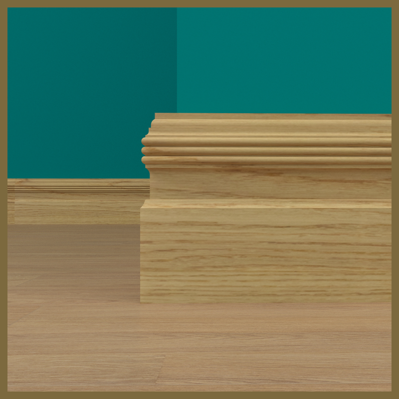 Frontier Oak Skirting Board