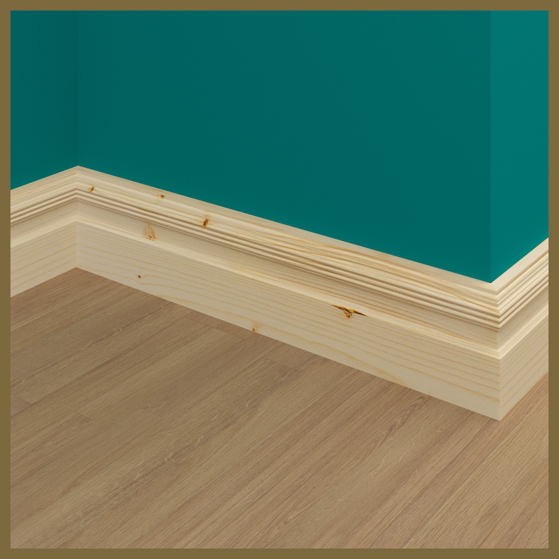 Frontier Pine Skirting Board