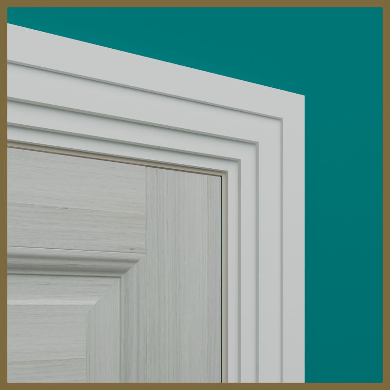 Large Stepped MDF Architrave