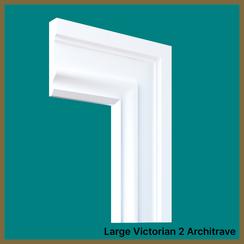 Large Victorian 2 MDF Architrave
