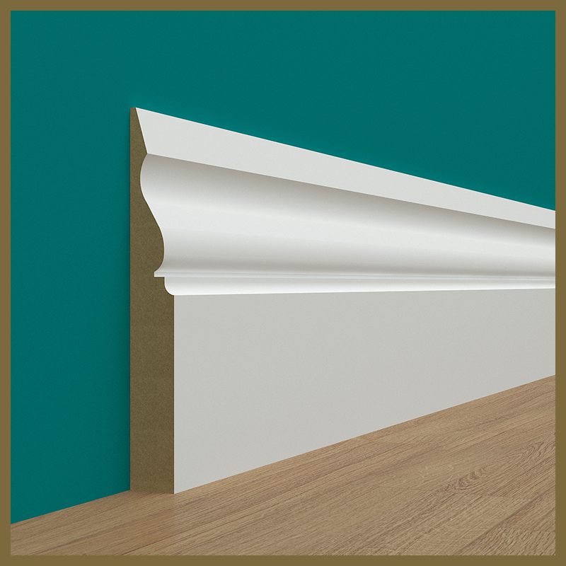 Large Big Ogee MDF Skirting Board