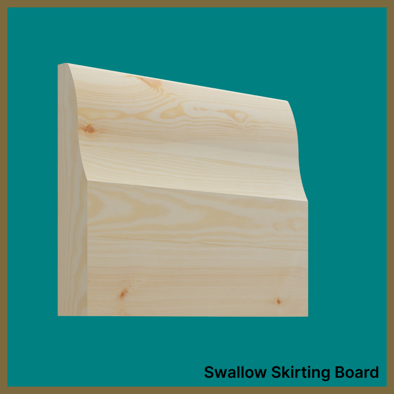 Swallow Pine Skirting Board