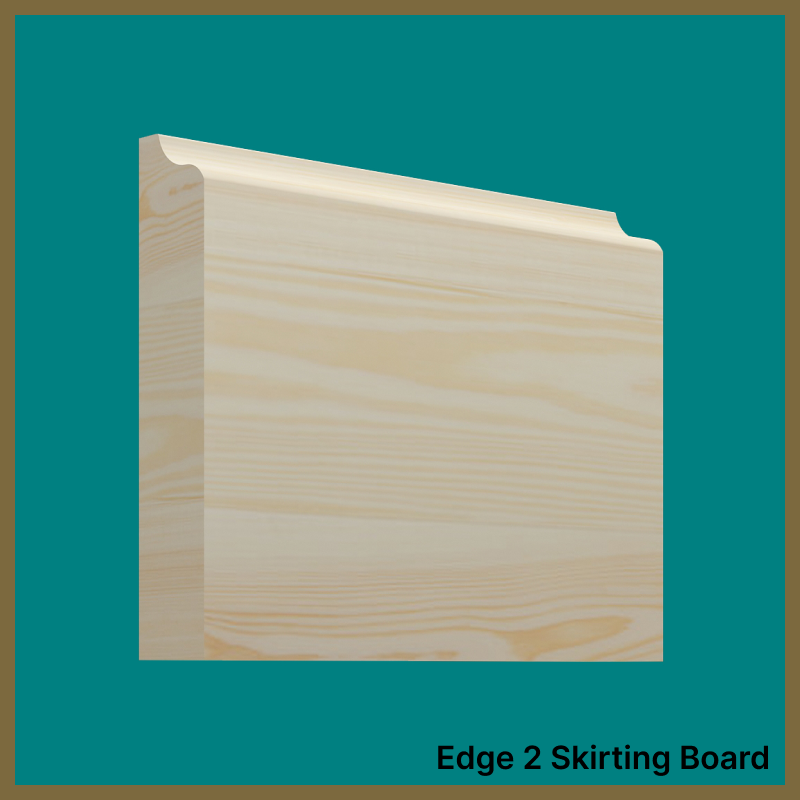 Edge 2 Pine Skirting Board