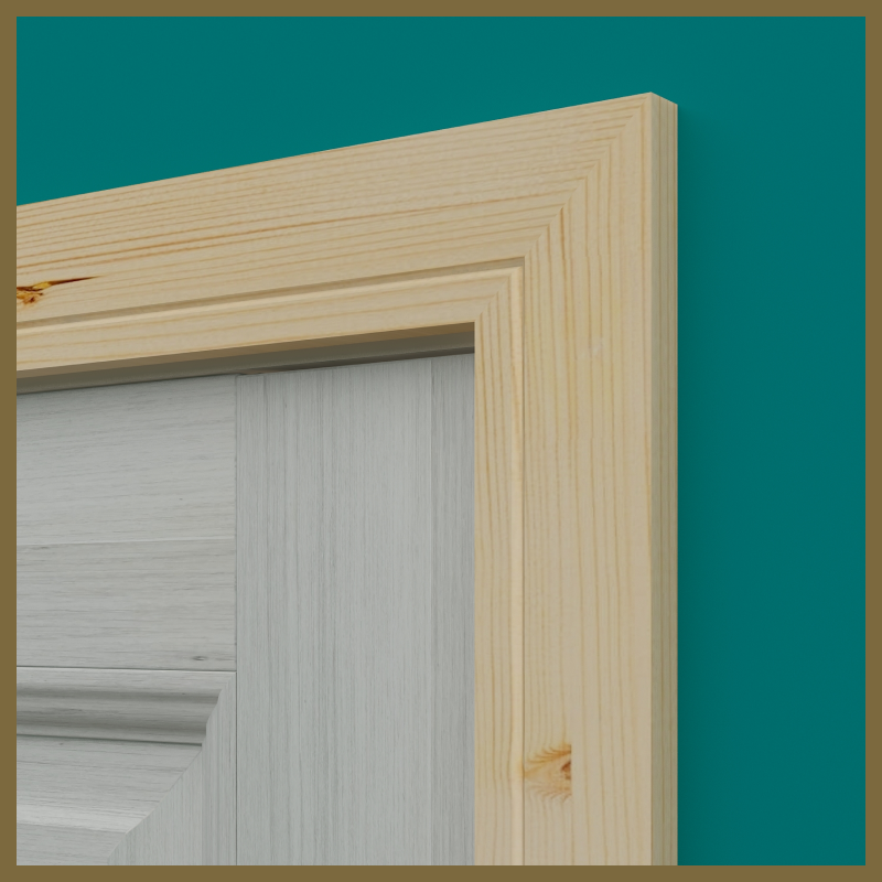 Square Edge V 1 Groove Pine Architrave