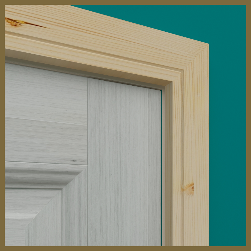 Square Edge V 1 Groove Pine Architrave