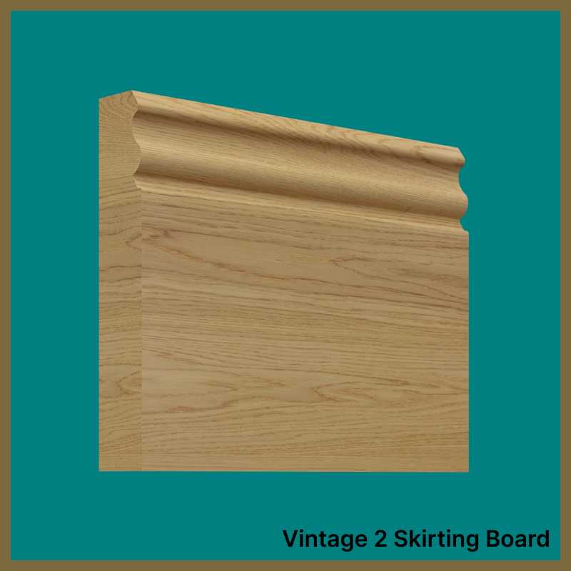 Vintage 2 Oak Skirting Board