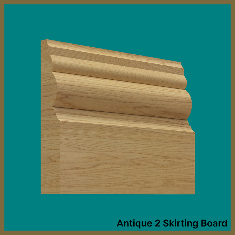 Antique 2 Oak Skirting Board