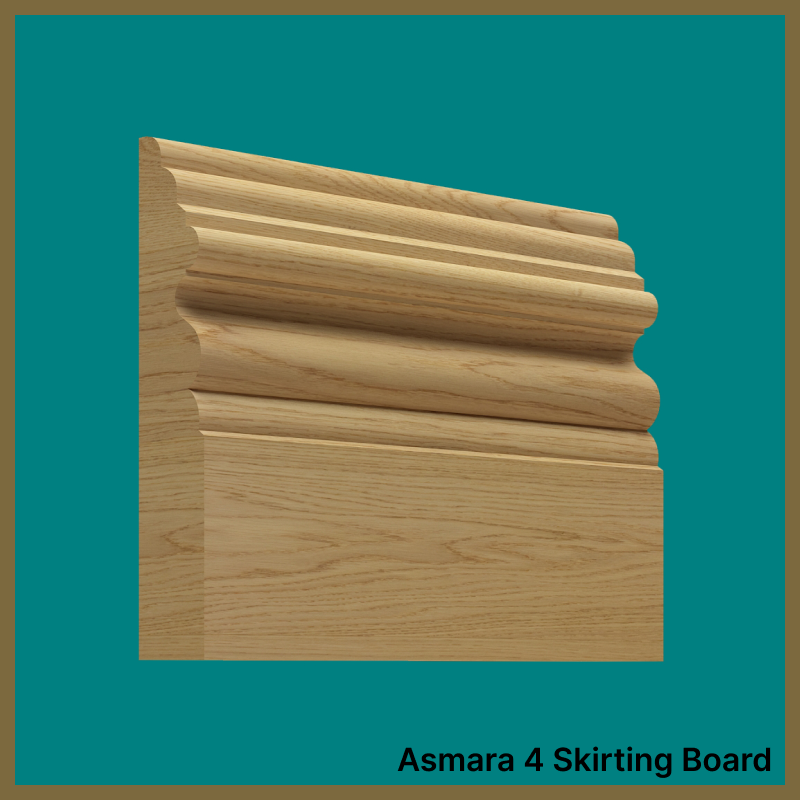 Asmara 4 Oak Skirting Board