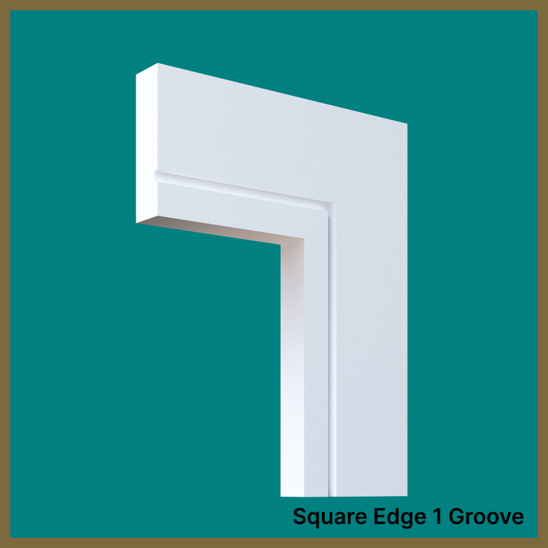 Square Edge 1 Groove   Architrave