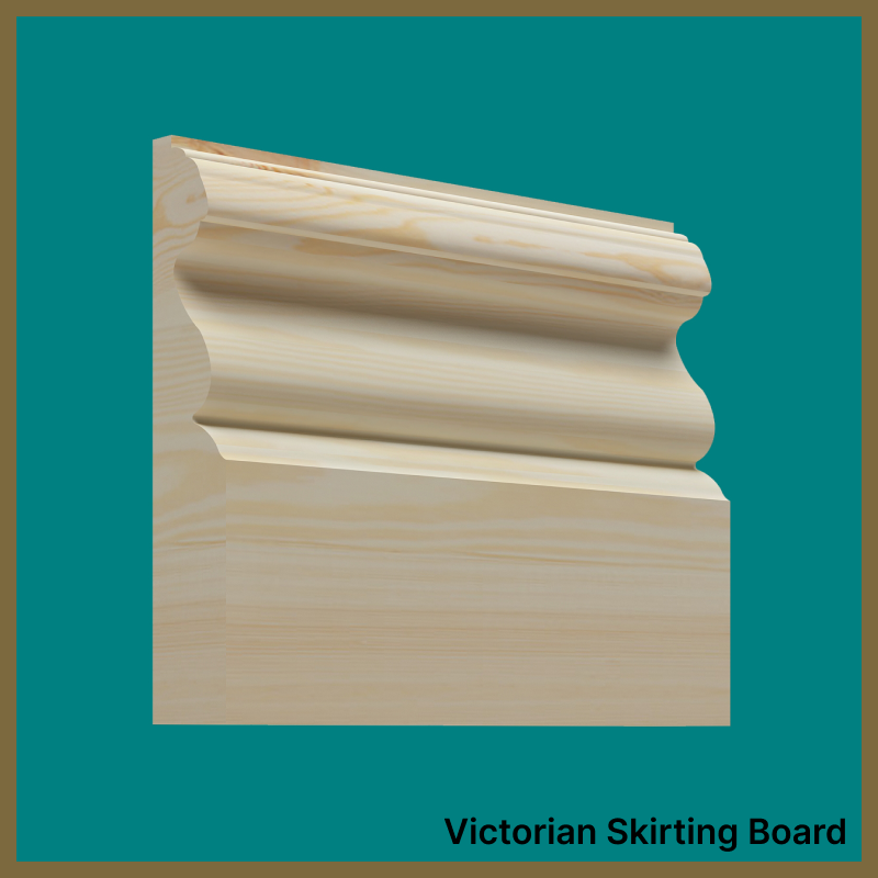 Victorian Pine Skirting Board