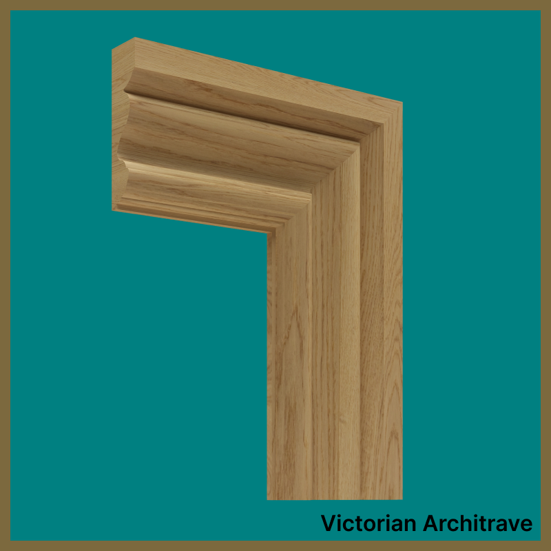Victorian Oak Architrave