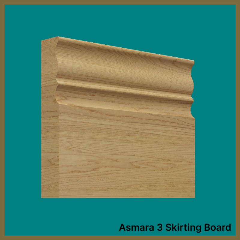 Asmara 3 Oak Skirting Board