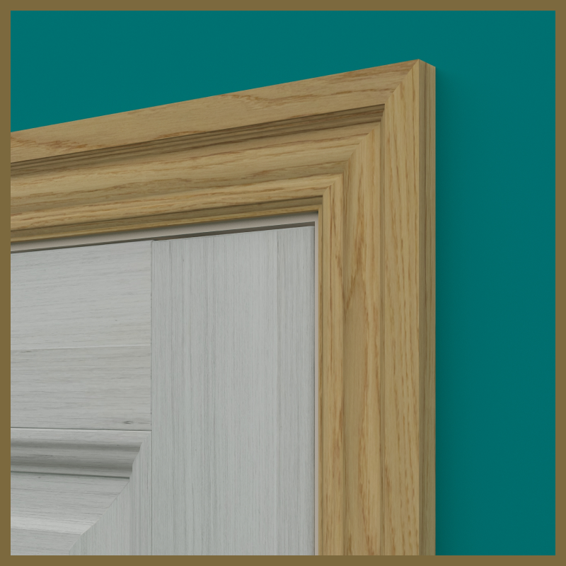 Edwardian Oak Architrave