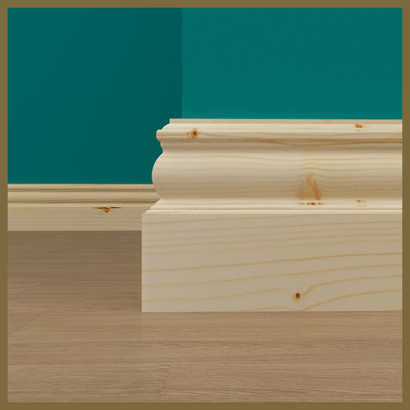 Edwardian Pine Skirting Board