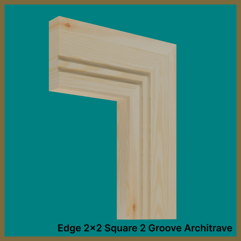 Edge 2x2 Groove 2 Pine Architrave
