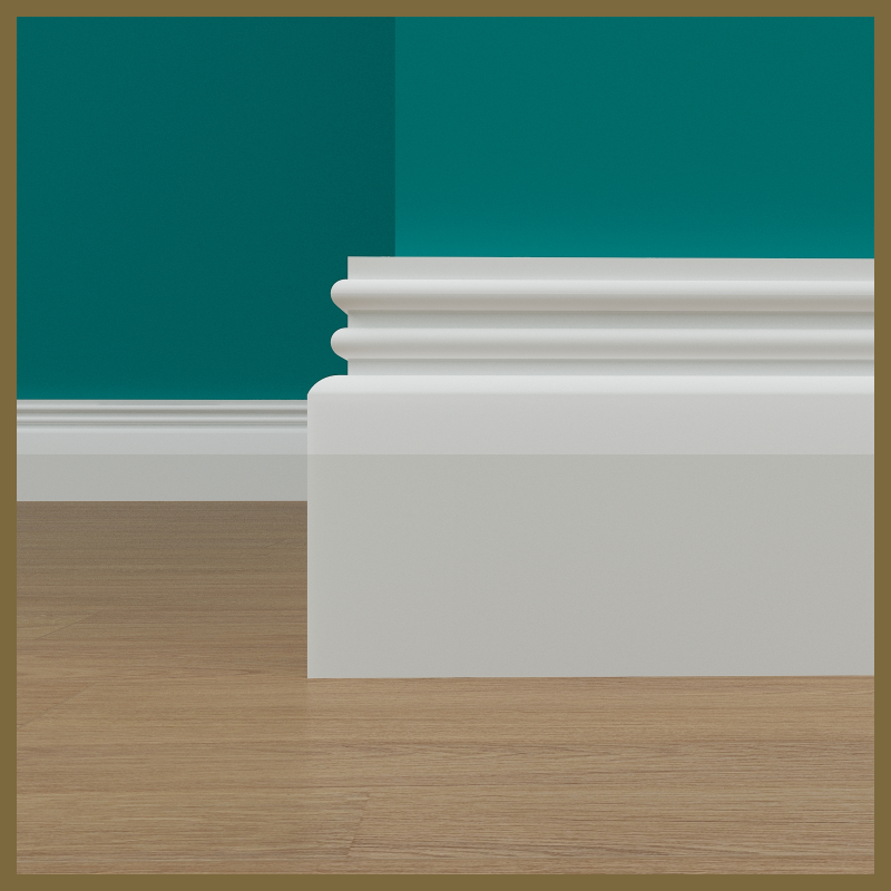 Ripple 2 MDF Skirting Board