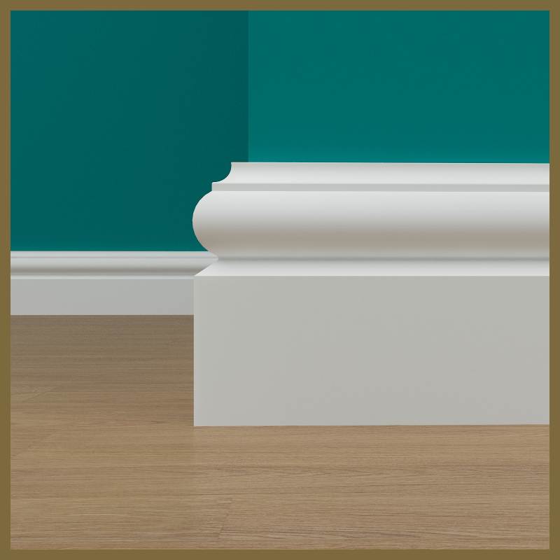 Torus 2 MDF Skirting Board