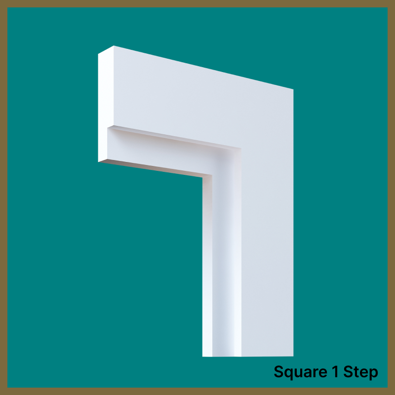 Square 1 Step Architrave