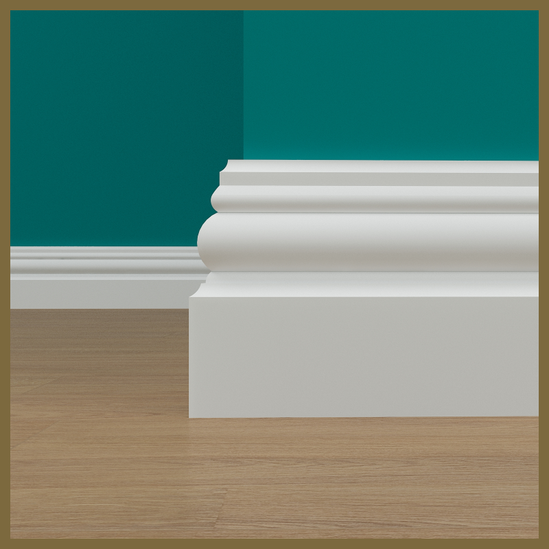 Antique 2 MDF Skirting Board