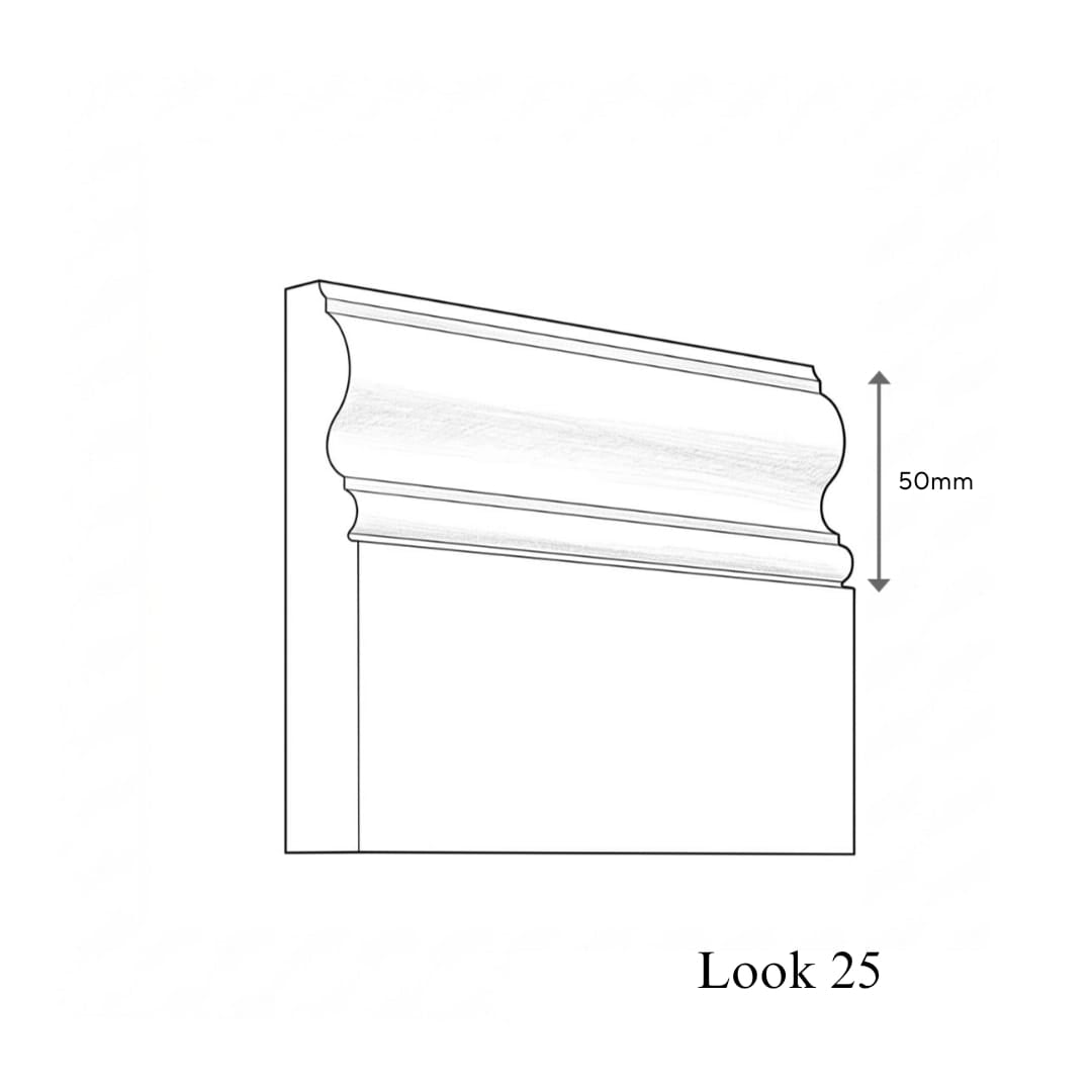 Look 25 Skirting board