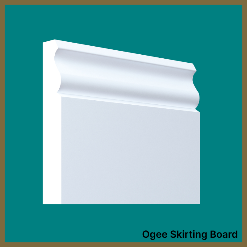Ogee Skirting Board - Ogee MDF Skirting Board