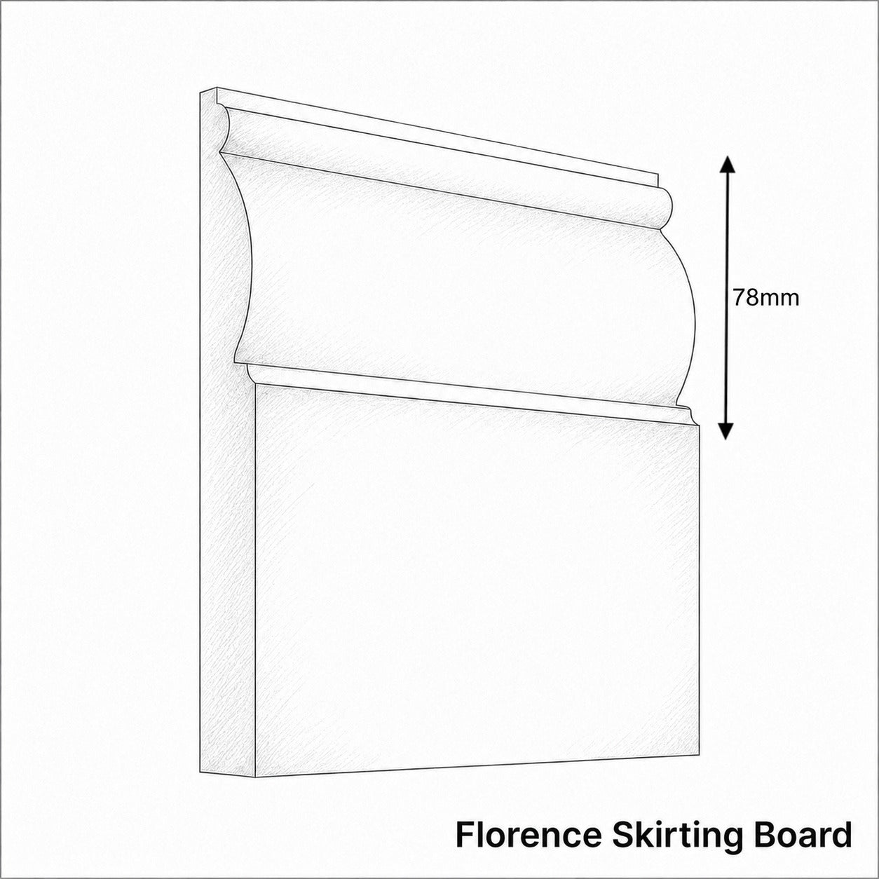Florence MDF Skirting Board
