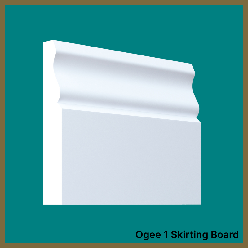 Ogee 1 Skirting Board - Ogee 1 MDF Skirting